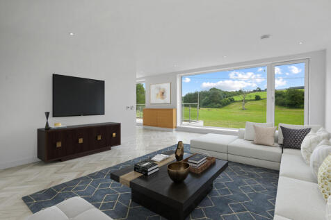 Virtually Staged Family Room