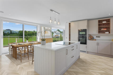 Virtually Staged Kitchen Dining Room