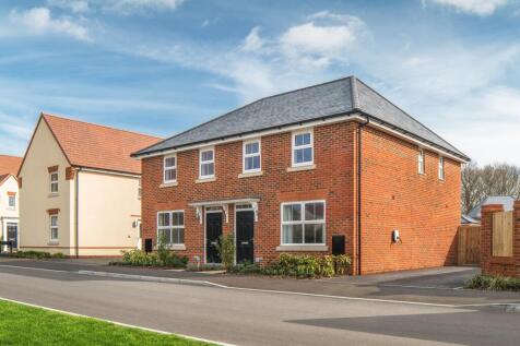 Outside of the 3 bedroom Archford at Ersham Park March 24