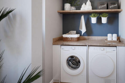 Image of utility room in 4 bedroom Glamis house type