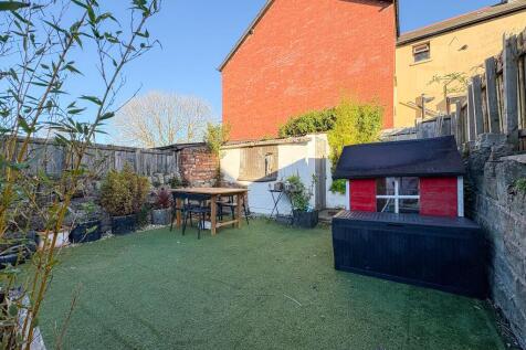 Rear Garden with Lane Access