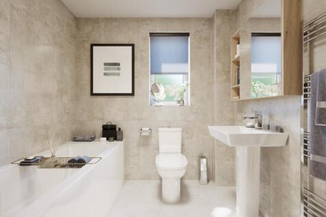 Family bathroom in the Hemsworth 4 bedroom home