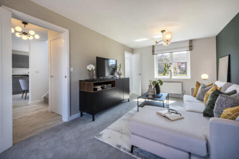 Indicative Living Room, Contemporary Modern Decoration