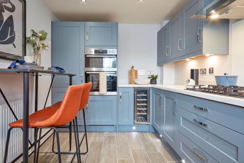 Modern kitchen in the Woodcote 4 bedroom home