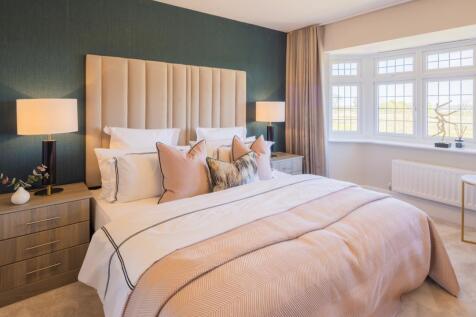 Main bedroom of the Henley, a 4 bedroom house
