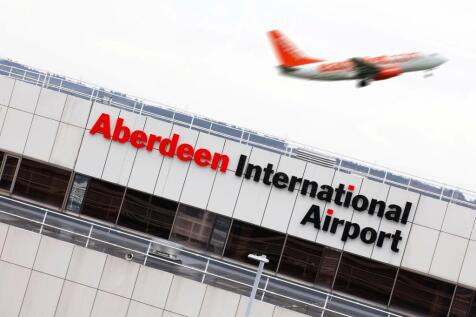 Aberdeen International Airport within easy reach of the development