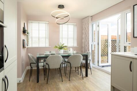 Open plan kitchen in the Hesketh. 4 bedroom home.