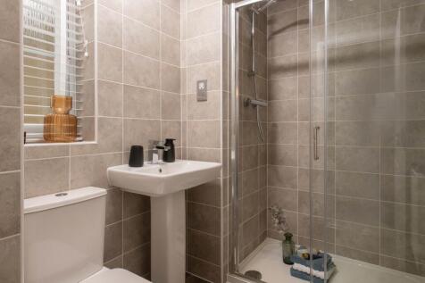 Internal image of the Kingsville en suite shower room