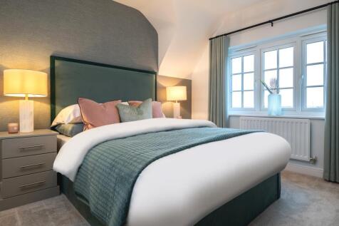 Main bedroom of the Letchworth, a 3 bedroom house