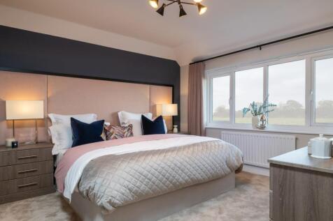 Main bedroom of the Ledsham, a 4 bedroom house