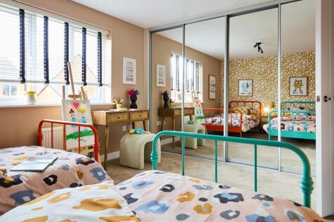 A sizeable second bedroom can be found on the first floor