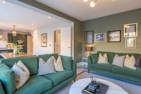 Family room of the Hampstead, a 5 bedroom house
