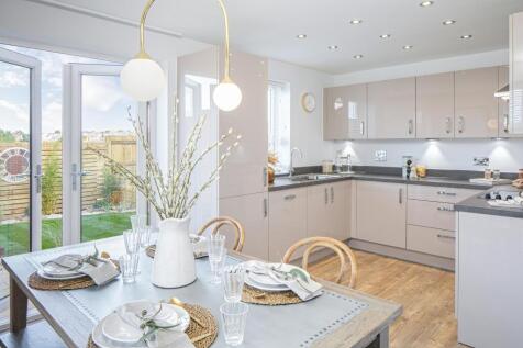 Open plan kitchen in the Moresby 3 bedroom home