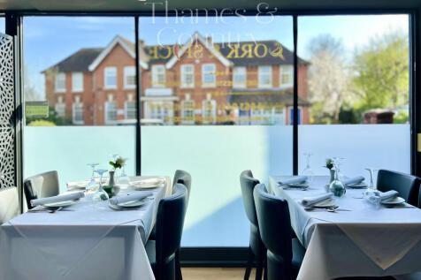 VIEW FROM RESTAURANT WINDOW SEATS