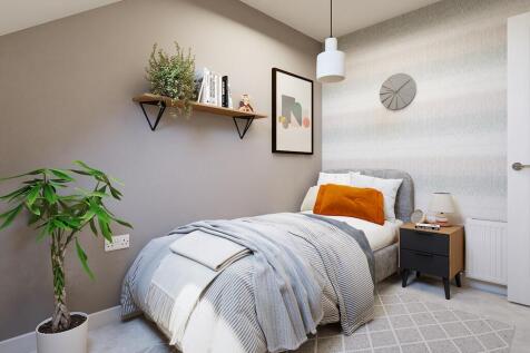 Bedroom 4 is perfect for a child's room or a study