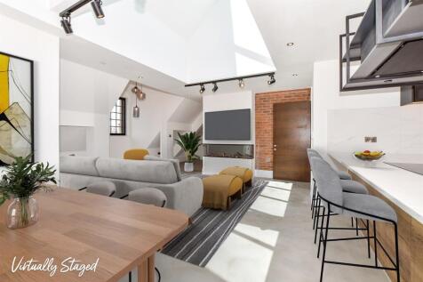 Virtually Staged Lounge Diner