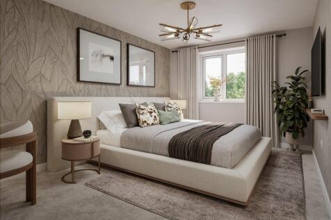 A generous double bedroom offers a peaceful escape