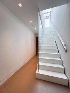 Stairs to roof