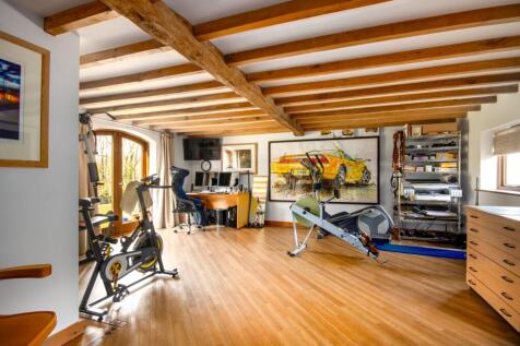 Home office and gym