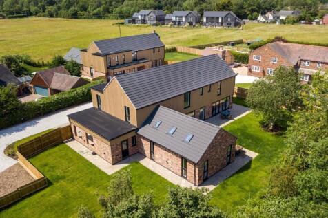 Fernbank House side drone