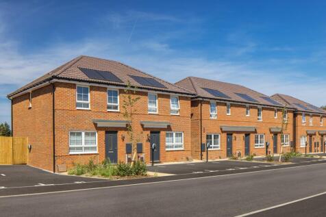 Outside view of 3 bedroom homes at The Poppies