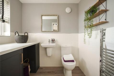 A multiuse downstairs WC, providing additional convenience for guests and family members.