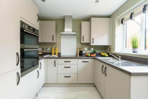 A brand new, modern kitchen is ready to go from the day you move in