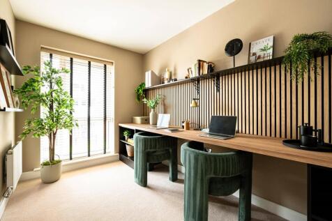 Bedroom 3 could also be used as a home office, making working from home easy