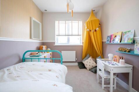 A third bedroom could also be used as a nursery or a home office