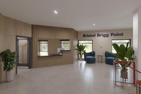 A welcoming and modern reception area with styl...