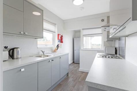 Modern kitchen featuring sleek cabinetry and am...