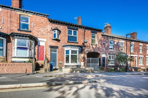 Attractive red-brick terraced frontage on a qui...
