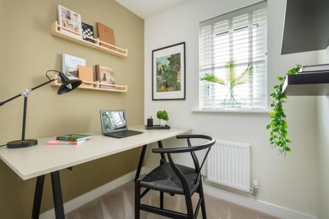 A dedicated study is ideal for those who work from home