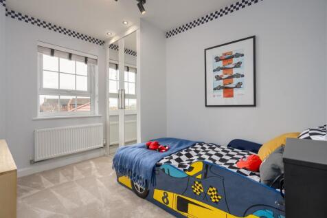 Internal view of the Skylark bedroom 4. 4 bed home.