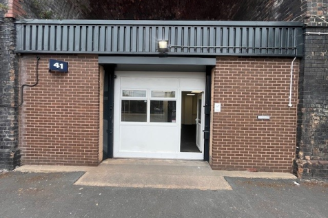 The front of an arch.