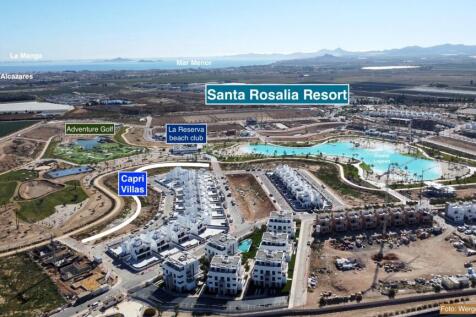 flyfoto capri villas tomtplassering