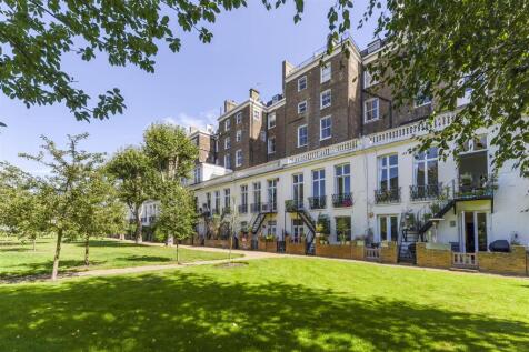 Back of the building overlooking communal gardens
