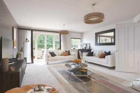 Lounge in the Evesham show home