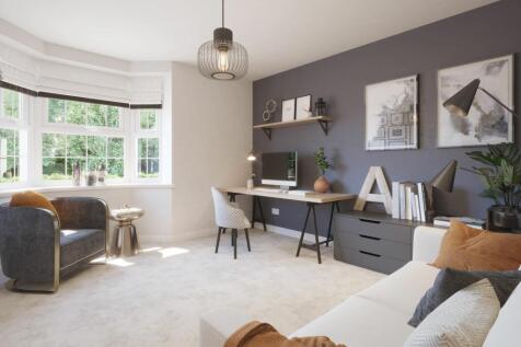 Study in the Evesham show home