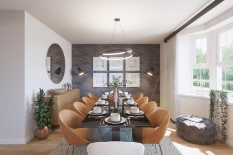 Kitchen in the Evesham show home