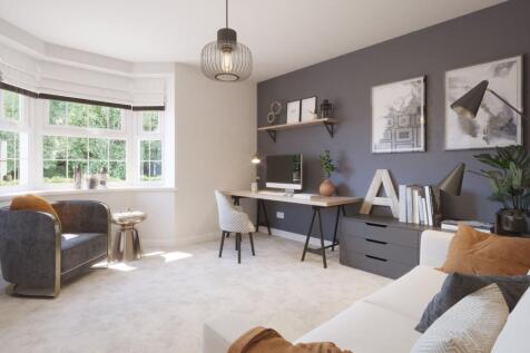 Study in the Evesham show home