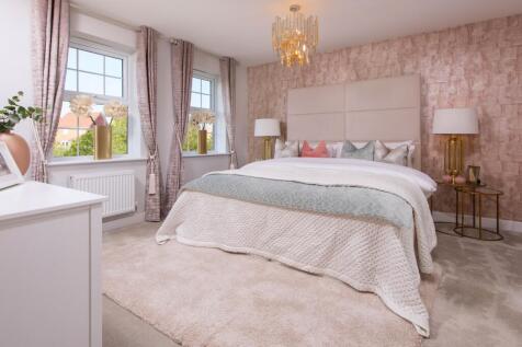 View of bedroom 4 in the Lichfield 5 bedroom home