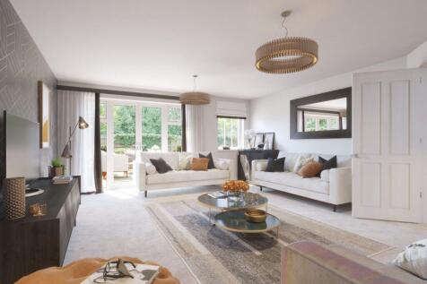 Lounge in the Evesham show home