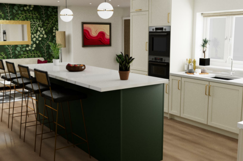 Kitchen/family/breakfast area