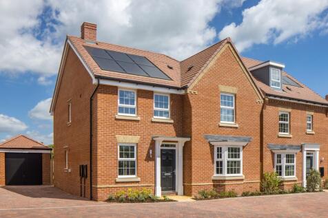 Outside of the 4 bedroom Culver at Brookwood Meadows July 2024