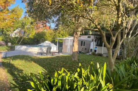 View from patio to Pool
