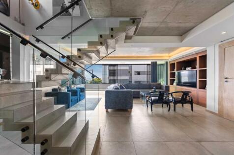 Living room and stairs