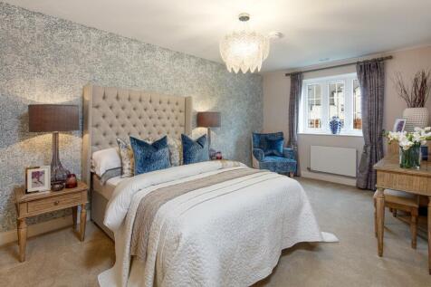 Show home master bedroom 