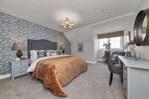 Show home master bedroom 