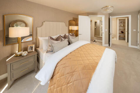 Show home master bedroom